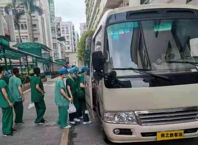 商之旅客運(yùn)為醫(yī)護(hù)人員護(hù)航，助力佛山140萬(wàn)人員核酸檢測(cè)，順利完成全市檢查！